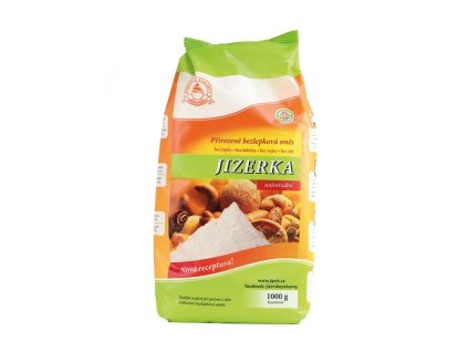 jizerka zelena mouka 1kg jizersk