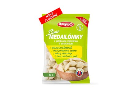 linia medailoniky s jablkom a am