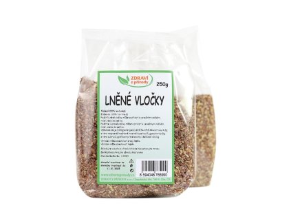 vlocky lnene 250g zp