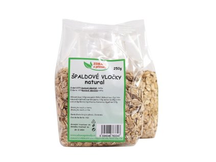 vlocky spaldove natural 250g zp