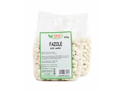 fazole bila velka 400g zp