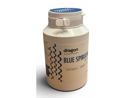 modra spirulina tablety