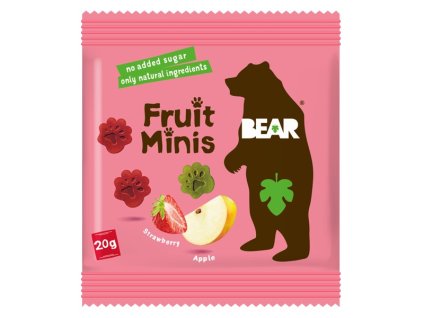BEAR jahodovo jablkove ovocne mi
