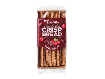 granola platky s lesnimi plody a