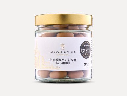 Mandle v slanom karameli 250g 1200x900