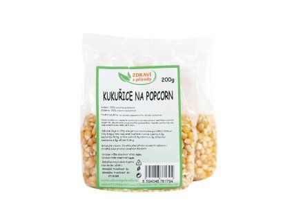 kukurice na popcorn 200g zp