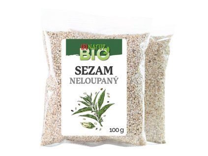 sezam neloupany bio 100g ipj