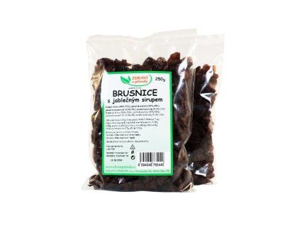 brusinky s jab sirupem 250g zp