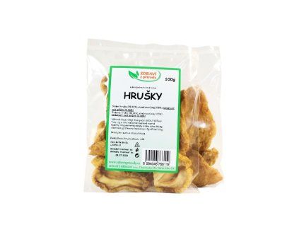 hrusky bez cukru 100g zp