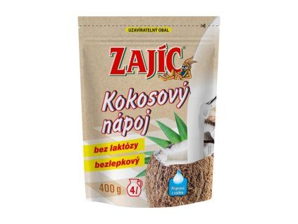 kokosovy napoj zajic sacek 400g
