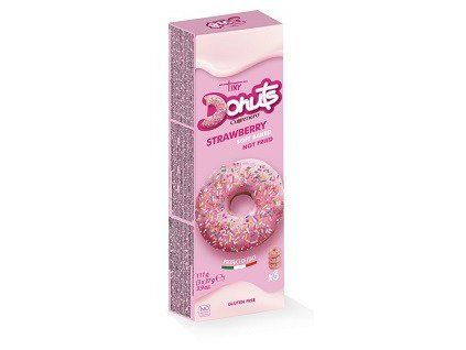 cuorenero donuty s polevou jahod