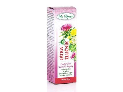 Kvapky bylinné Pečeň a žlčník 50ml