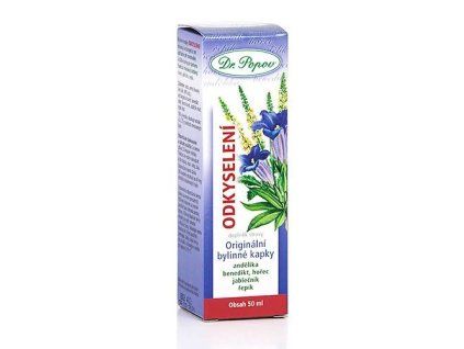 Kvapky bylinné Odkyslenie 50ml