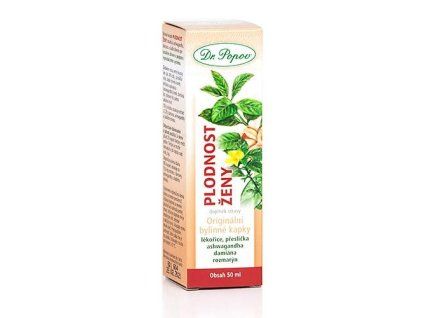 Kvapky bylinné Plodnosť ženy 50ml