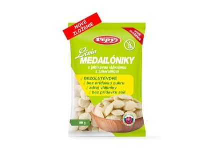linia medailoniky s jablkom a am