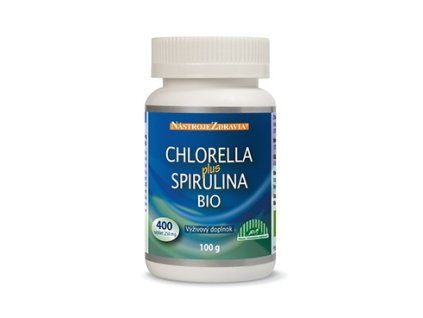 chlorella plus spirulina bio tablety