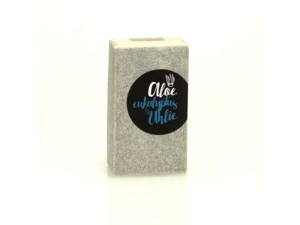 aloe mydlo aktivne uhlie 100g