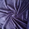 Flanel fleece tmavě fialová