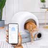 PetToilet Smart – Inteligentné WC pre mačky s aplikáciou a automatickým čistením  automatické mačacie WC s aplikáciou, vážením a samočistením