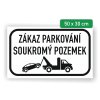 cedule zakaz parkovani soukromy pozemek