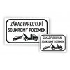 zakaz parkovani soukromy pozemek