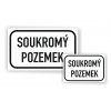 soukromy pozemek