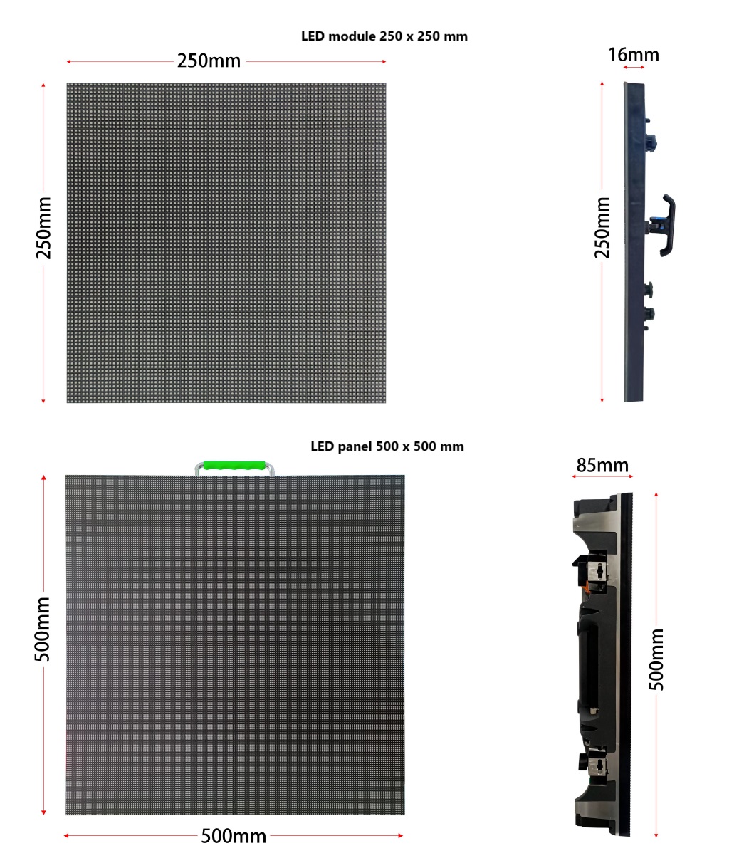 LED_screen_P26_500x500mm_module_panel_dimensions