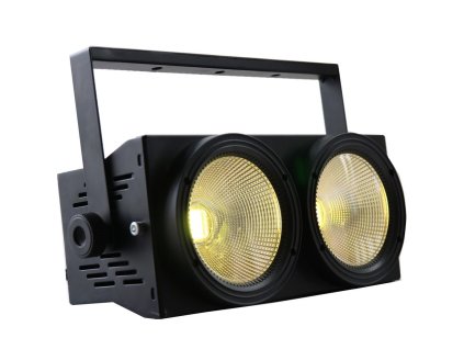 669 led blinder reflektor 2 eyes tepla studena bila 200w dmx