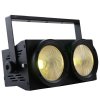 LED blinder reflektor 2 eyes,teplá+studená bílá,200W,DMX