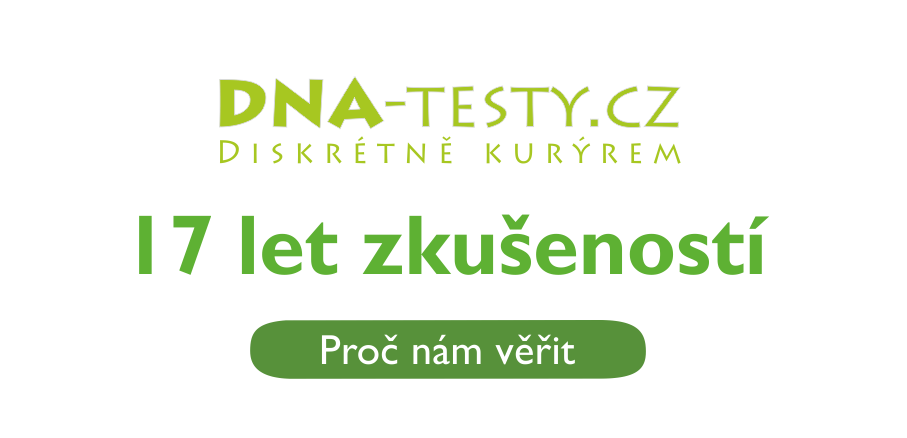 Již 17 let rozvážíme DNA testy
