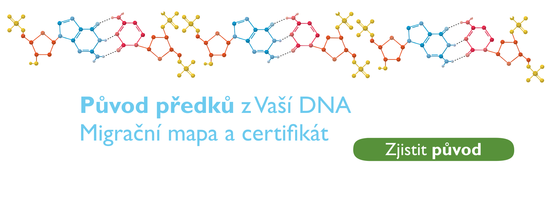 Původ předků pomocí DNA testu
