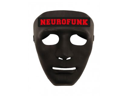 15932 1 maska neurofunk red cerna