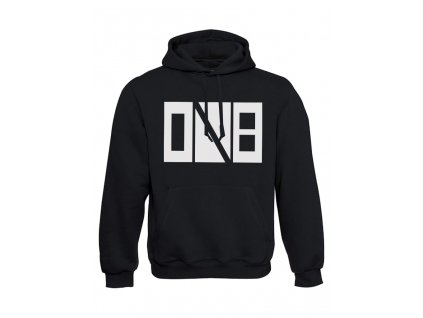 dnb mikinaSkapuci cerna panska