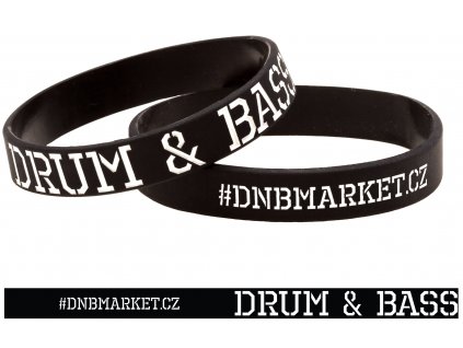 Náramek DNB černý