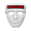 15908 1 maska drum and bass red bila