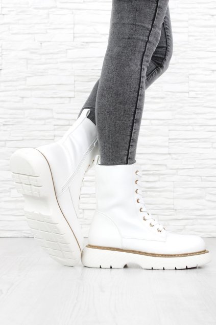 Bílé zimní boty 0126 2WH (2)