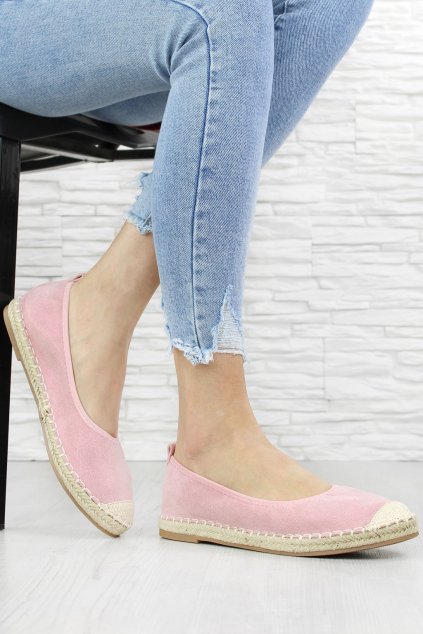 Růžové espadrilky XYS 2NU (1)