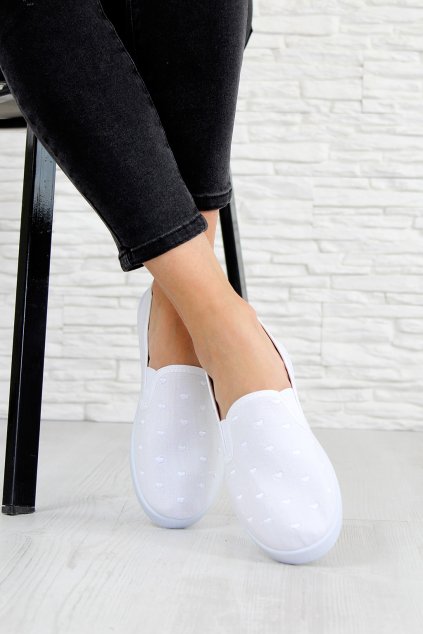 CF 02WH Slip on tenisky (1)