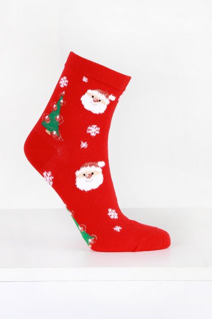 Vánoční dámské ponožky SN7633 4 (1)