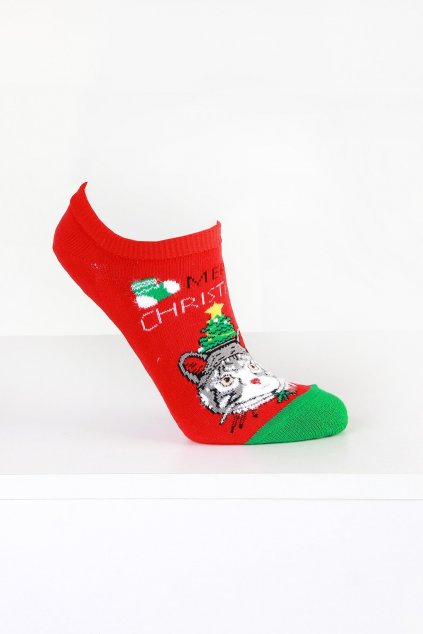 Vánoční nízké ponožky SNDV555 3 (1)