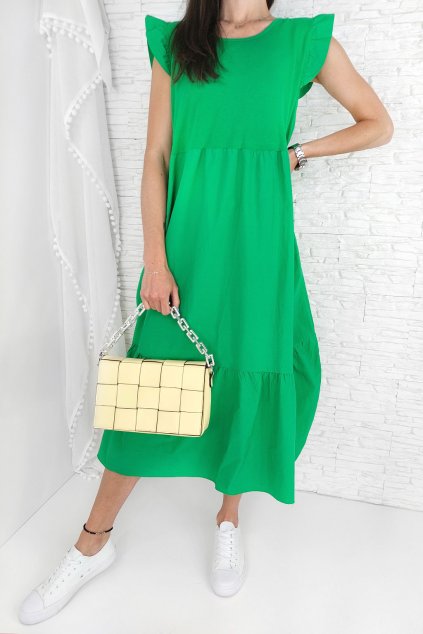 Volné šaty zelené LA 20193GR (1)