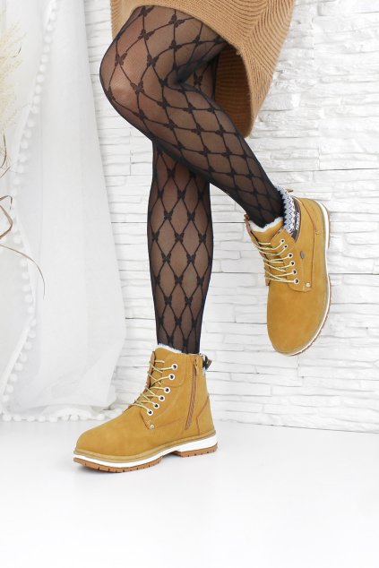 Dámské kotníkové boty LS21 2TAN (1)