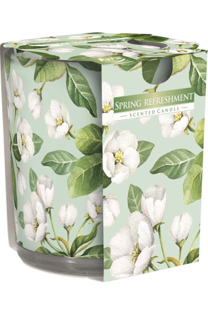 Vonná svíčka ve skle - Spring refreshment  Doba hoření: 22 h