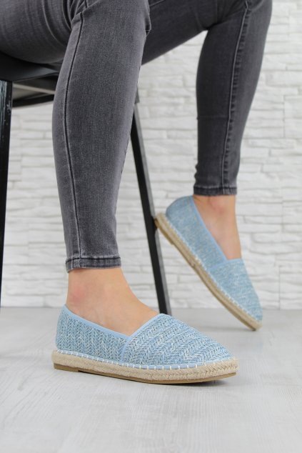 JC01 3BL Modré espadrilky (1)