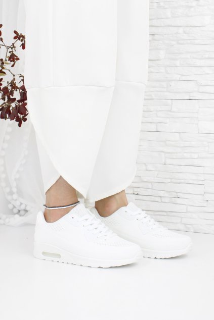 Bílé sneakers tenisky 12115 8WH (1)