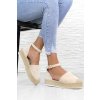 Béžové espadrilky 6802 3BE (2)