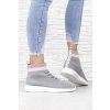 Ponožkové tenisky šedé SJ1876 2G (3)
