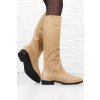 Dámské béžové kozačky F2111BE (3)
