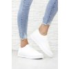 Bílé ponožkové tenisky RE22WH (3)