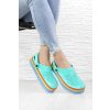 Zelené gumové pantofle W3023GR (2)